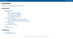Desktop Screenshot of kinherd.org